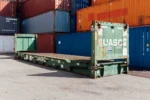 Contentor Flat-Rack High Cube de 40 Pés (Usado)