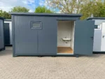 Contentor sanitário para pessoas com mobilidade reduzida – WC com rampa