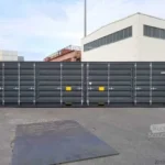Contentor novo de 40 pés High Cube com porta lateral