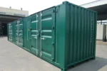 Contentor de armazenamento de 40 pés com 6 portas