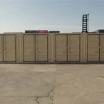 CONTENTOR DE 40 PÉS COM PORTA LATERAL